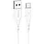 Кабель Foneng X81 1M Cable USB - USB Type-C (M/M), 2.1 A, 1 м, White (X81-CA-TC) - мініатюра 1