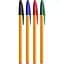 Ручка кулькова BIC Orange Original Fine, 0,36 мм, 4 кольори, 4 шт. (8308541) - мініатюра 2