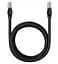 Кабель патч-корд RJ45 Baseus High Speed ​​CAT5 Gigabit Ethernet Cable (Round Cable) 2m B00133206111-03 Black - миниатюра 1