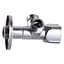 Кран кульовий кутовий подвійний Arco 1/2″х 1/2″х1/2″ A80TWIN CQ4105 000013551 - мініатюра 2