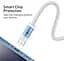 Кабель Baseus Dynamic Series Fast Charging Data Cable USB to iP 2.4 A 1 m White (CALD000402) - миниатюра 5