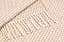 Плед хлопковый Love You Зигзаг 140x200 см бежевый 4102 - миниатюра 3