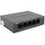 Комутатор POE 48V Mercury MS05CP 4 порти POE+1 порт Ethernet (Uplink ) 10/100 Мбіт/сек, БП в комплекті + перехідник - мініатюра 1