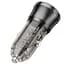 АЗУ Borofone BZ25 Journey PD38W (1C/1A) Transparent black - миниатюра 1