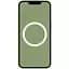 Чехол Silicone Case with Button, Animation & MagSafe для Apple iPhone 17 Light Moss AAA [153239] - миниатюра 4