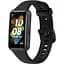 Ремінець DK для Huawei Band 7 Silicone Sport Band Classic (black) - мініатюра 2