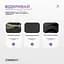 Килимок для йоги EasyFit BlackMoon (замша-каучук) чорний - мініатюра 4