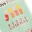 Цукерки желейні Jealous Sweets Fizzy Friends Грейпфрут та Персик 40 г (787040) - мініатюра 3