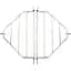 Решітка тримач для відсікачів Primo X Large Oval (PG00333) - мініатюра 4