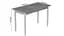 Стіл кухонний Ferrum-decor Маріо 75x120x60 Білий ДСП Бетон 16мм (FRD-105582) - мініатюра 3