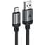 Кабель Acefast C20-04 USB-A to USB-C aluminum alloy charging data cable чорний - мініатюра 1