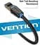 Патч-корд Vention CAT 8 SFTP Ethernet, 2 m, Black (IKABH) - мініатюра 3