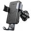 Автотримач Hoco H70 Gamble gravity (air outlet) Black - мініатюра 1