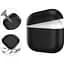 Чехол AhaStyle Ultra-Thin Colorful Silicone Case для Airpods 4 Black (CP-WG172-BK) [133825] - миниатюра 2