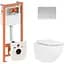Набір Q-tap Nest 4 в 1 підвісний унітаз Jay Ultra Quiet 520x360x320 + комплект інсталяції QT07335175W48189 - мініатюра 1
