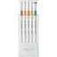 Набор лайнеров Uni Emott Fine Line Nature Color 0.4 мм 5 цветов (PEM-SY/5C.06NC) - миниатюра 1