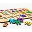 Розвиваюча гра PuzzleOk Цифри для дітей дерев'яна P-OK-2 (2013519744) - мініатюра 3