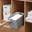 Ящик для хранения МВМ My Home FH-14 XXL 360х257х240 мм серый (FH-14 XXL GRAY) - миниатюра 5
