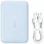 Портативний ЗП Power Bank Baseus EnerFill FM11 Ultra-Mini 22.5W з БЗП 10000mAh (PPFM11-1022) Galaxy Blue - мініатюра 1