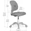 Детское кресло Evo-kids Limpi Grey (Y-212 G) - миниатюра 3