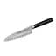 Ніж кухонний Сантоку з жолобчастою лінією леза, 138 мм, Samura "Mo-V" (SM-0093) - мініатюра 1