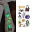 Набор детских временных татуировок Halloween glow kids-tatto-halloween-glow-set-1 - миниатюра 3