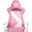 Геймерське крісло 1stPlayer S02 Pink/White [121658] - мініатюра 3