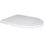 Сидения для унитаза Qtap (Robin, Scorpio) с микролифтом Slim Duroplast, Quick Release QT99HY2049W - миниатюра 1