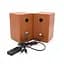 Колонки Kisonli X23BT, 2x5W, USB/AUX/BT, DC: 5V/1-2A, Wooden, BOX, Q12 - мініатюра 3