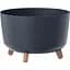 Горшок для цветов Prosperplast Gracia Eco Wood 5.1 л антрацит (87390-433) - миниатюра 1