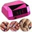 Лампа для нігтів 36W Diamond Pink - мініатюра 1