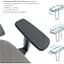 Офісне крісло OfficePro Wave OC599-B-DG-DG Black/Dark Gray [148648] - мініатюра 12