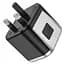 СЗУ Hoco AC5 Level 2USB+Socket Black - миниатюра 4