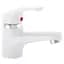 Змішувач для умивальника Plamix Afina-001 white PM0684, Білий - мініатюра 1