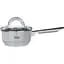 Ківш Bravo Chef з кришкою, 14 см, 1,15 л, сірий (BC-4001-14) - мініатюра 1