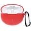 Чохол-накладка DK Silicone Candy Friendly з карабіном для Huawei FreeBuds 4i (red) - мініатюра 1