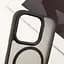 TPU+PC чохол Blueo Skin Friendly Frosted with MagSafe для Apple iPhone 14 Pro (6.1) Чорний / Black - мініатюра 7