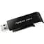 USB флеш-накопичувач Apacer AH350 32GB USB-A 3.0 Black (AP32GAH350B-1) [40397] - мініатюра 1