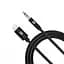 Кабель ArmorStandart Lightning Male to 3.5mm (mini-Jack) Male 1m Black (ARM76889) - мініатюра 1