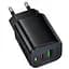 СЗУ Borofone BAS85A Star PD30W+QC3.0 (1USB-A/1C) Black - миниатюра 6