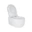 Унитаз подвесной Qtap Taurus безободковый с сиденьем Soft-close QT2433084EUQW, Белый - миниатюра 4