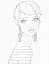 Розмальовка Жорж #girls#fashion#cats (Z101030У) - мініатюра 5