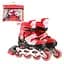 Роликовые коньки Bambi RL2503(Red) колеса PVC, размер L (38-41), со светом - миниатюра 2