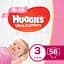 Підгузки для дівчаток Huggies Ultra Comfort 3 (5-9 кг), 56 шт. - мініатюра 1