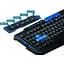 Игровая клавиатура + мышь беспроводная UKC HK8100 черная (HK8100_558) - миниатюра 4