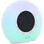 Колонка Kisonli Q6B Bluetooth 5.0, 1х5W, 3600mAh, USB/TF/FM/BT/LED/Clock/RGB Light, DC: 5V/1A, BOX, Silver, Q30 - миниатюра 1