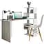 Стіл комп'ютерний Moreli Moreli Christer  1416х1226х600 мм Білий (zg-s15-white) - мініатюра 1