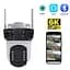 Вулична WiFi IPкамера Besder XM56  9Мп  3 об'єктиви Zoom 6-кратний  IcSee - мініатюра 1