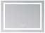 Дзеркало Lidz Kubis (KU1) 900х700 мм з LED-підсвічуванням Touch LD78LF9049070 - мініатюра 3