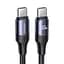 Зарядний пристрій 4 порти 100 вт Usams-UC Fast Charger Kit T44 100 W 4 Ports GaN Fast Charger - мініатюра 5